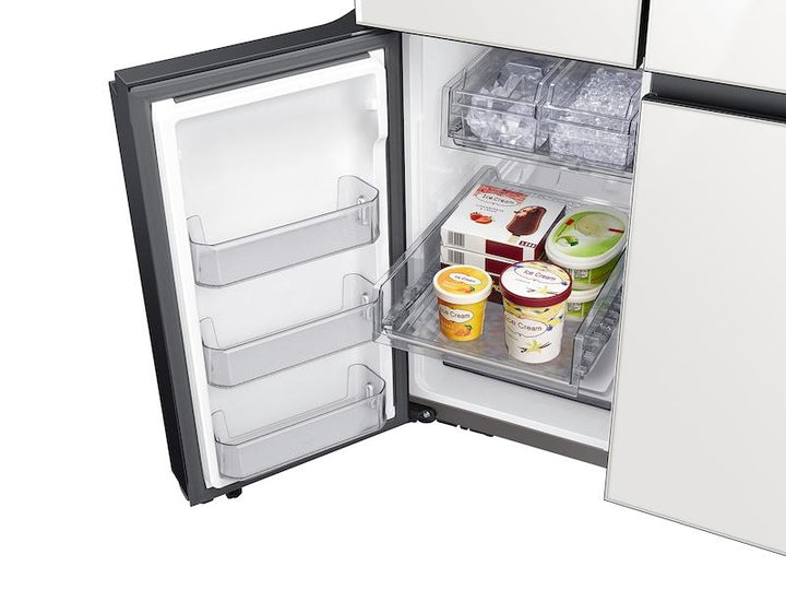 SAMSUNG RF29A967512 Bespoke 4-Door Flex TM Refrigerator 29 cu. ft. in White Glass