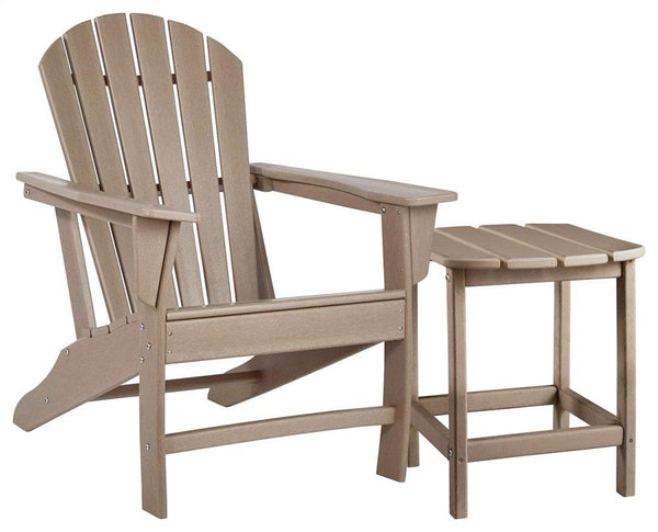 ASHLEY FURNITURE PKG008193 Outdoor Chair With End Table