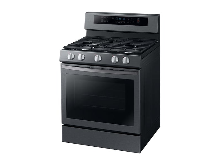 SAMSUNG NX58R6631SG 5.8 cu. ft. Freestanding Gas Range with True Convection in Black Stainless Steel