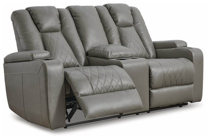 ASHLEY FURNITURE 2970294 Mancin Reclining Loveseat With Console