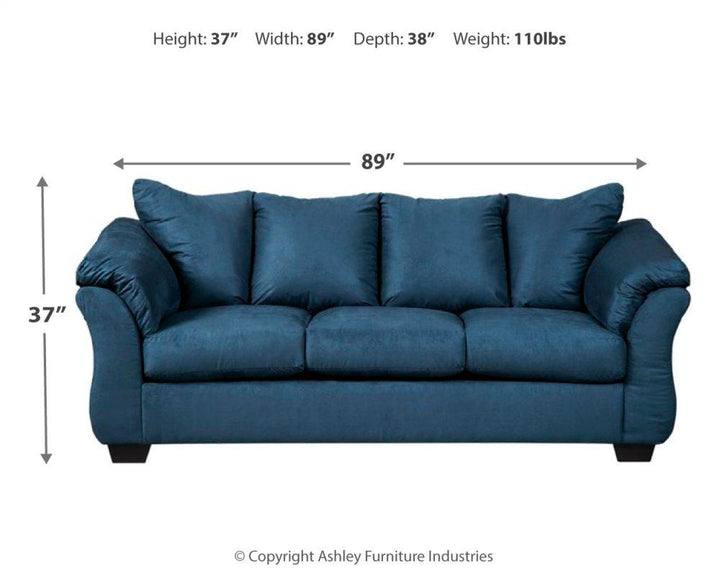 ASHLEY FURNITURE 75007U1 Darcy Sofa and Loveseat