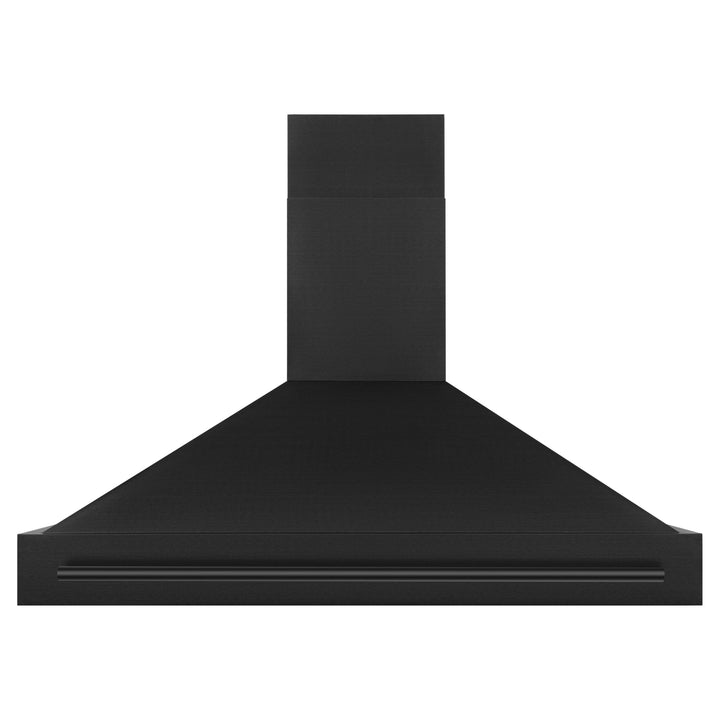 ZLINE KITCHEN AND BATH BS65530BS ZLINE Black Stainless Steel Range Hood with Black Stainless Steel Handle Size: 30 Inch