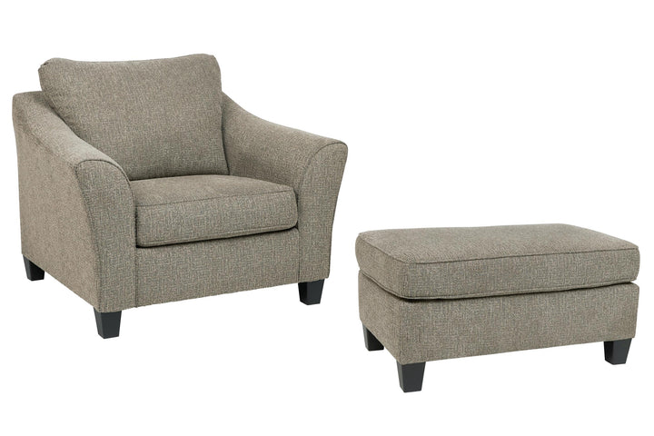 ASHLEY FURNITURE PKG007358 Chair and Ottoman