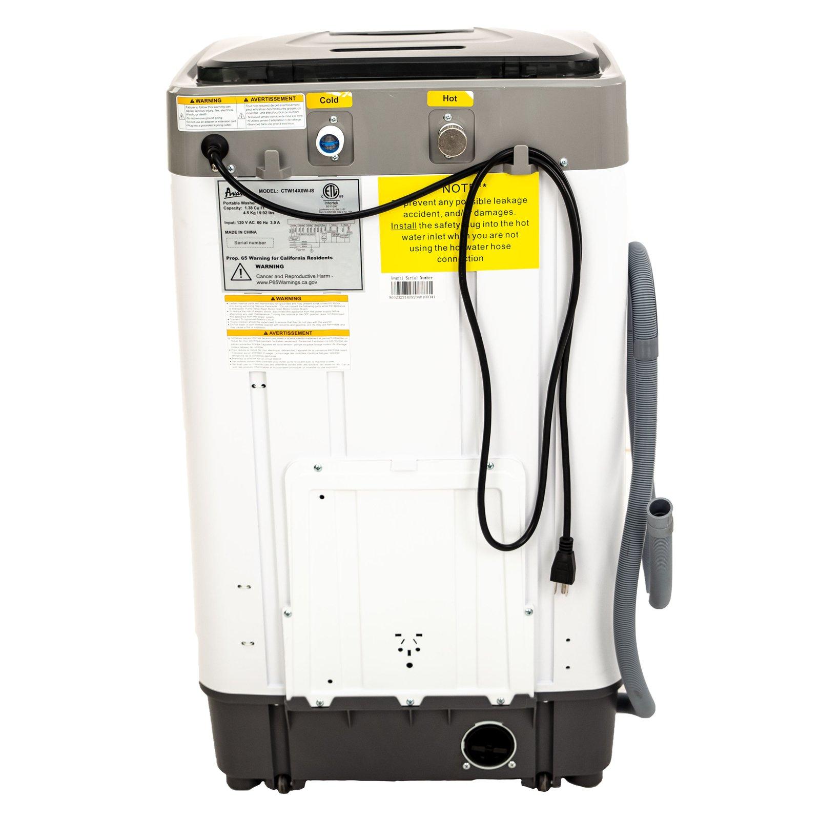 AVANTI CTW14X0WIS 1.38 cu. ft. Compact Washer