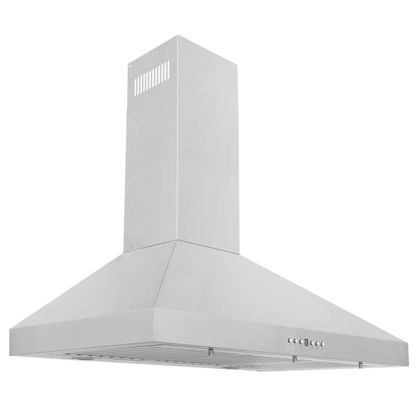 ZLINE KITCHEN AND BATH KL336 ZLINE Convertible Vent Wall Mount Range Hood in Stainless Steel Size: 36 inch