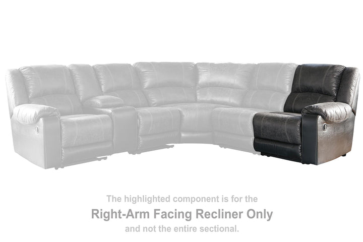 ASHLEY FURNITURE 5030141 Nantahala Right-arm Facing Recliner