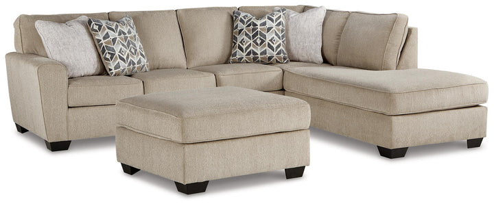 ASHLEY FURNITURE PKG011012 2-piece Sectional With Ottoman