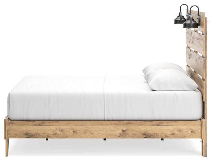 ASHLEY FURNITURE EB2712B8 Larstin Queen Panel Platform Bed
