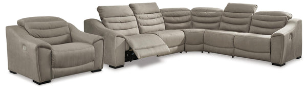 ASHLEY FURNITURE PKG013103 5-piece Sectional With Recliner