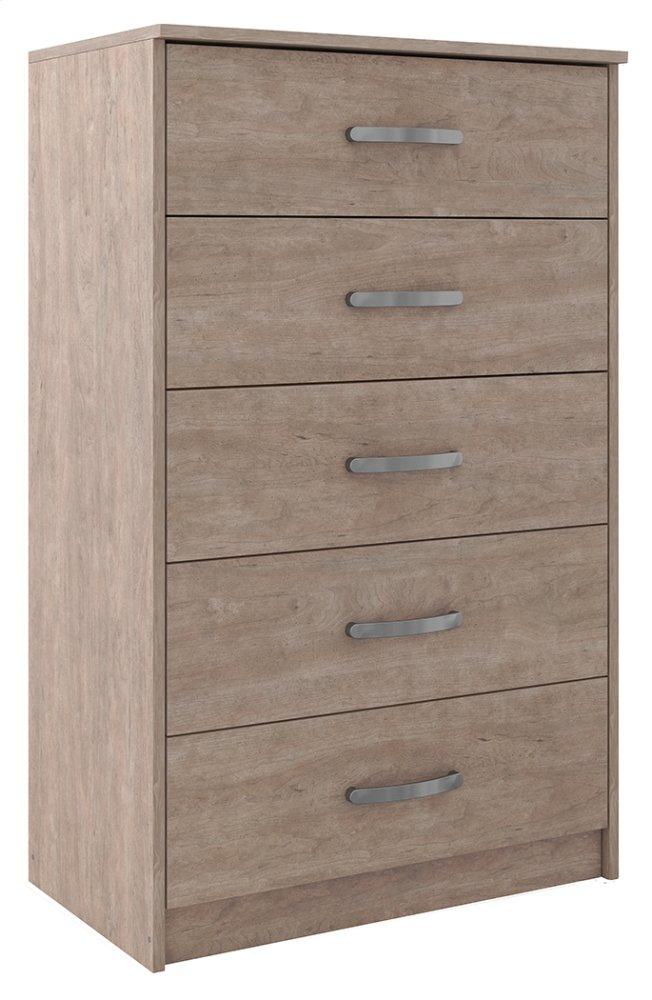 ASHLEY FURNITURE PKG009241 Queen Platform Bed With Dresser and Chest