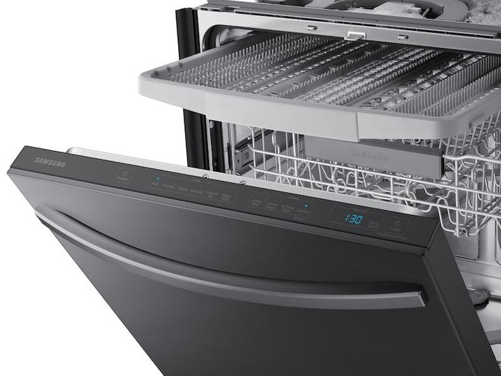 SAMSUNG DW80R7061UG StormWash TM 42 dBA Dishwasher in Black Stainless Steel