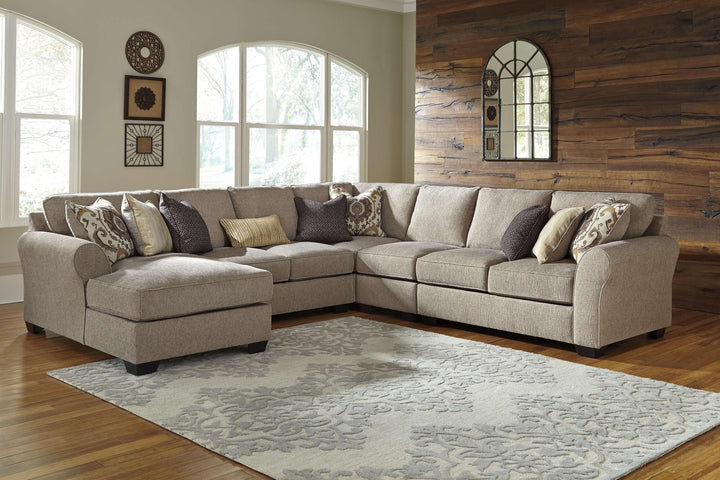 ASHLEY FURNITURE 39122S1 Pantomine 5-piece Sectional With Chaise