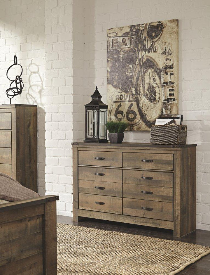 ASHLEY FURNITURE PKG005046 Twin Bookcase Bed With Dresser