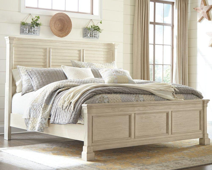 ASHLEY FURNITURE B647B7 Bolanburg King Panel Bed