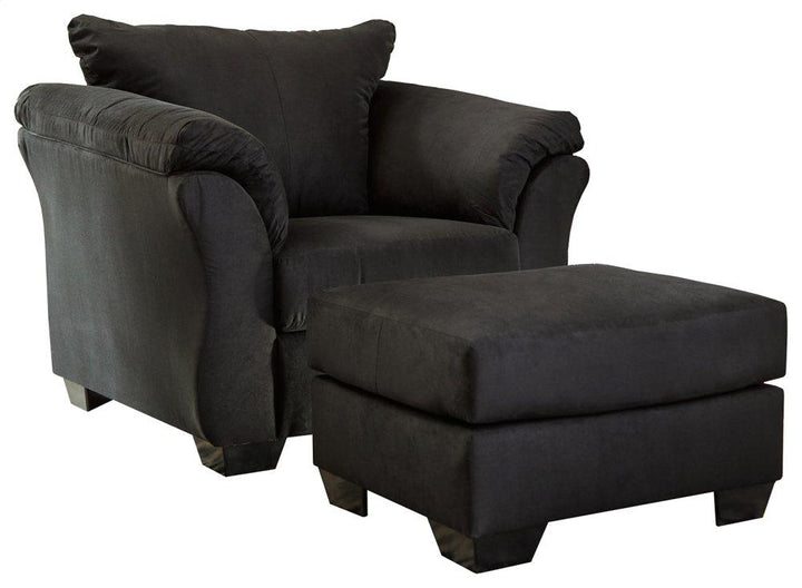 ASHLEY FURNITURE 75008U3 Darcy Chair and Ottoman