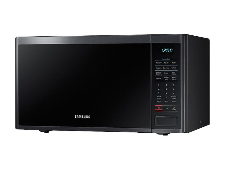 SAMSUNG MS14K6000AG 1.4 cu. ft. Countertop Microwave with Sensor Cooking in Fingerprint Resistant Black Stainless Steel