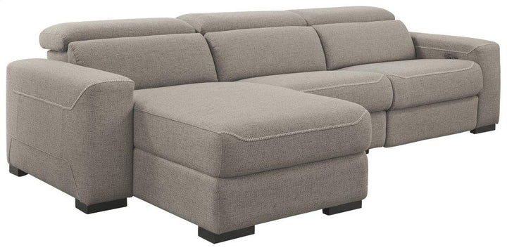 ASHLEY FURNITURE PKG002340 3-piece Sectional With Recliner