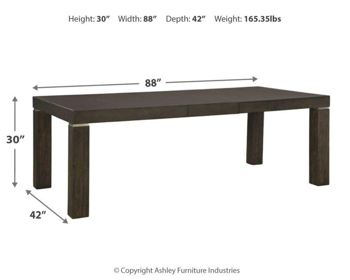 ASHLEY FURNITURE PKG008790 Dining Table and 4 Chairs