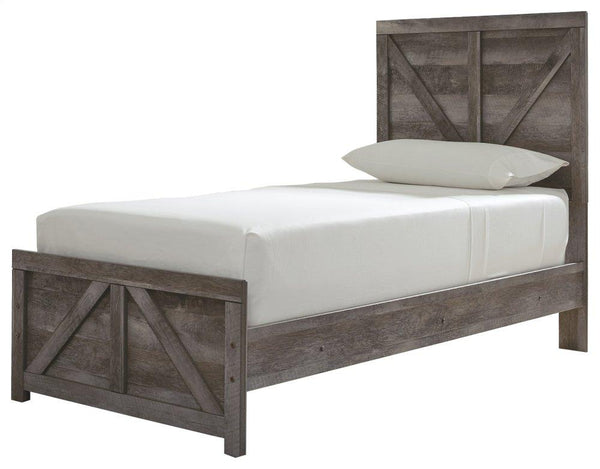 ASHLEY FURNITURE B440B16 Wynnlow Twin Crossbuck Panel Bed