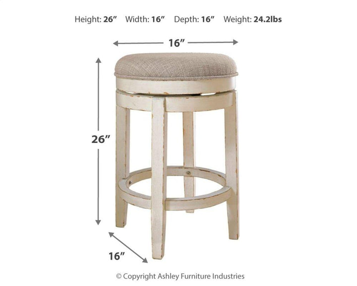 ASHLEY FURNITURE PKG008186 Counter Height Dining Table and 3 Barstools