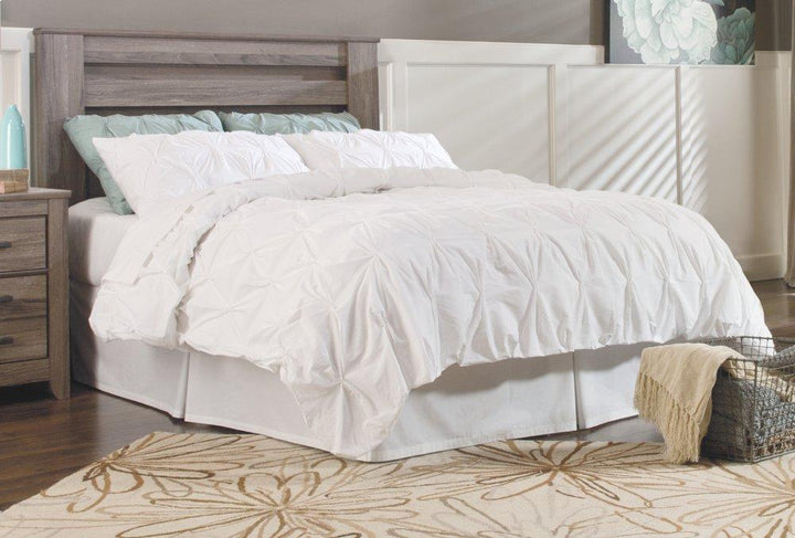 ASHLEY FURNITURE PKG003960 Queen/full Panel Headboard With Mirrored Dresser and 2 Nightstands