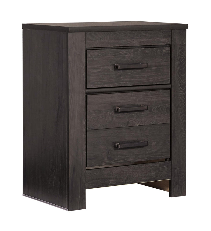 ASHLEY FURNITURE PKG003990 Queen/full Panel Headboard With Mirrored Dresser and 2 Nightstands