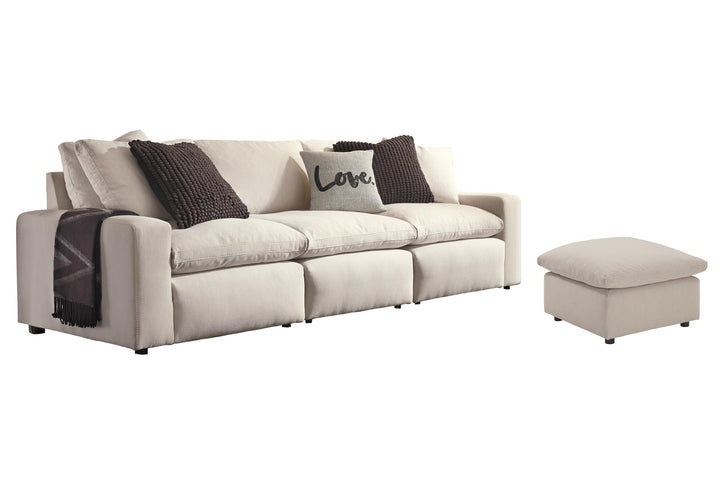 ASHLEY FURNITURE PKG001095 3-piece Sectional With Ottoman