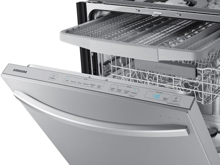 SAMSUNG DW80R7061US StormWash TM 42 dBA Dishwasher in Stainless Steel