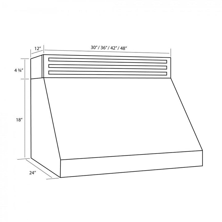 ZLINE KITCHEN AND BATH RK52330 ZLINE Recirculating Under Cabinet Range Hood in Stainless Steel Size: 30 Inch