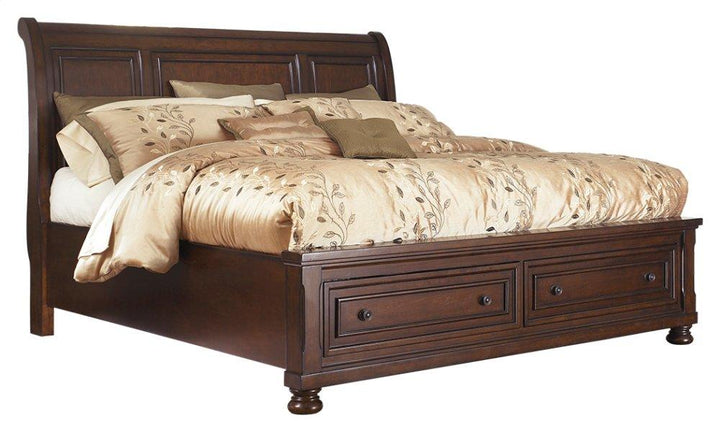 ASHLEY FURNITURE PKG006274 King Sleigh Bed With Dresser