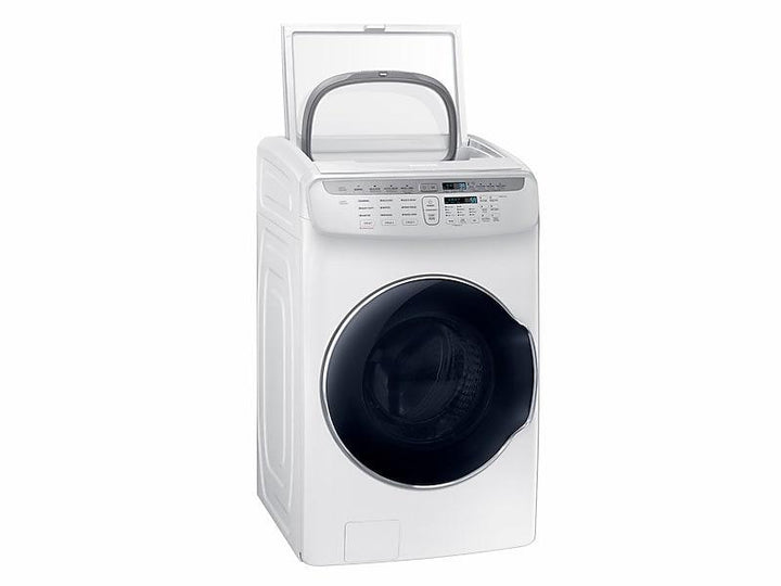 SAMSUNG WV55M9600AW 5.5 cu. ft. Smart Washer with FlexWash TM in White