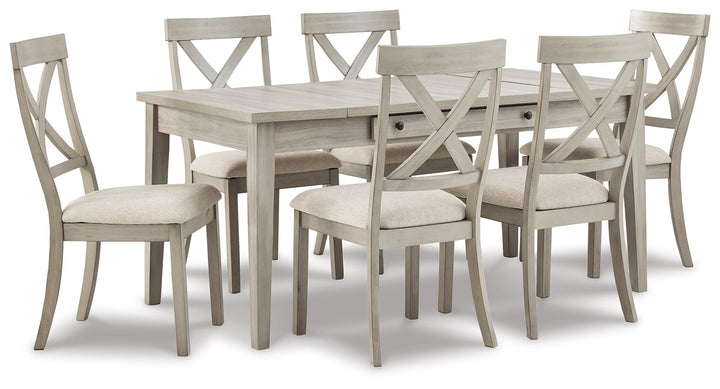 ASHLEY FURNITURE PKG013255 Dining Table and 6 Chairs