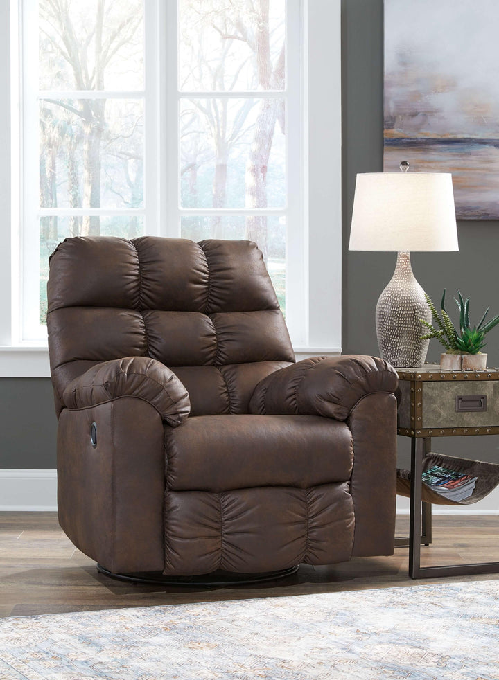 ASHLEY FURNITURE 2840128 Derwin Swivel Glider Recliner