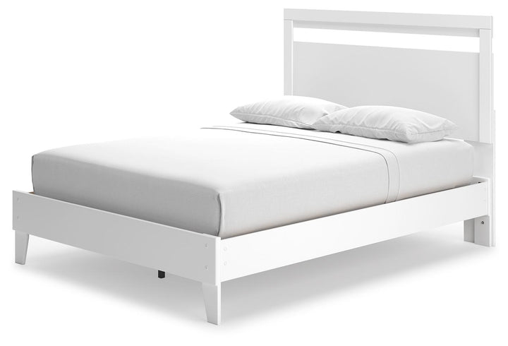 ASHLEY FURNITURE EB3477B2 Flannia Queen Panel Platform Bed