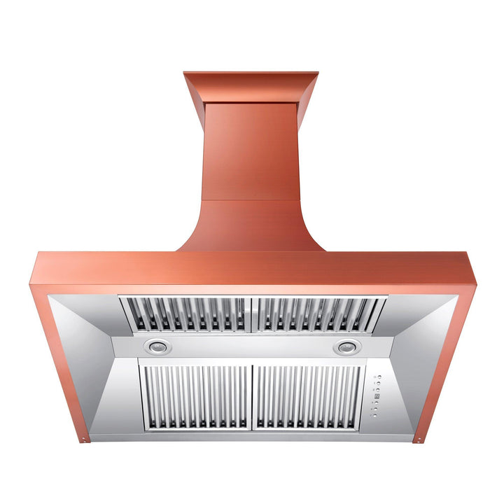 ZLINE KITCHEN AND BATH 8632C36 ZLINE Designer Series Copper Finish Wall Range Hood Size: 36 Inch