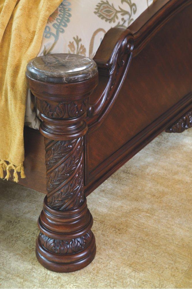 ASHLEY FURNITURE B553B10 North Shore King Panel Bed