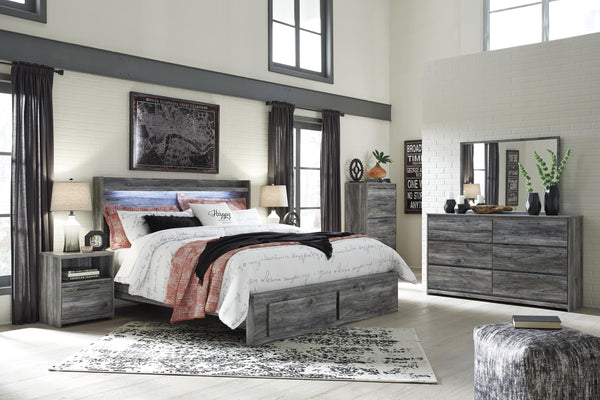 ASHLEY FURNITURE PKG007545 Queen Panel Bed With 4 Storage Drawers With Dresser