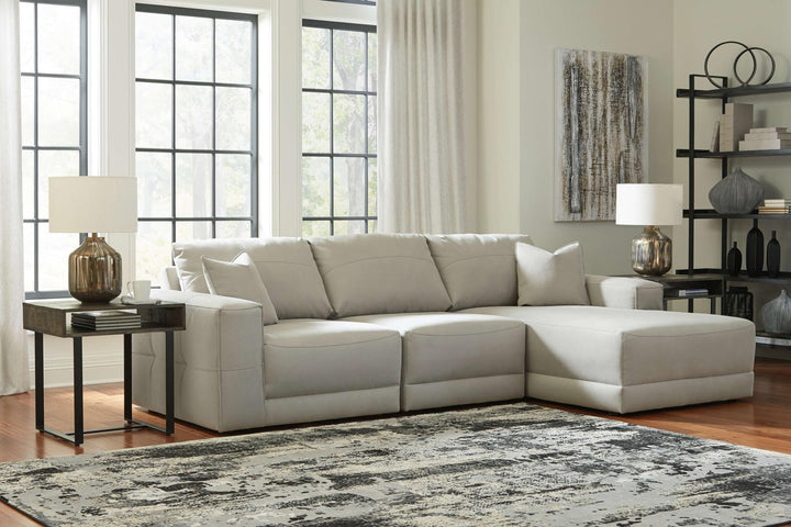 ASHLEY FURNITURE 18304S2 Next-gen Gaucho 3-piece Sectional Sofa With Chaise