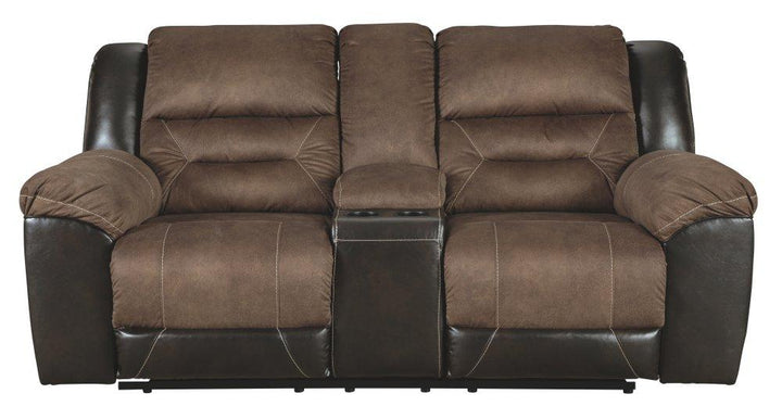 ASHLEY FURNITURE 2910194 Earhart Reclining Loveseat With Console