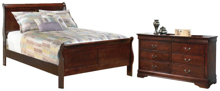 ASHLEY FURNITURE PKG004942 Full Sleigh Bed With Dresser