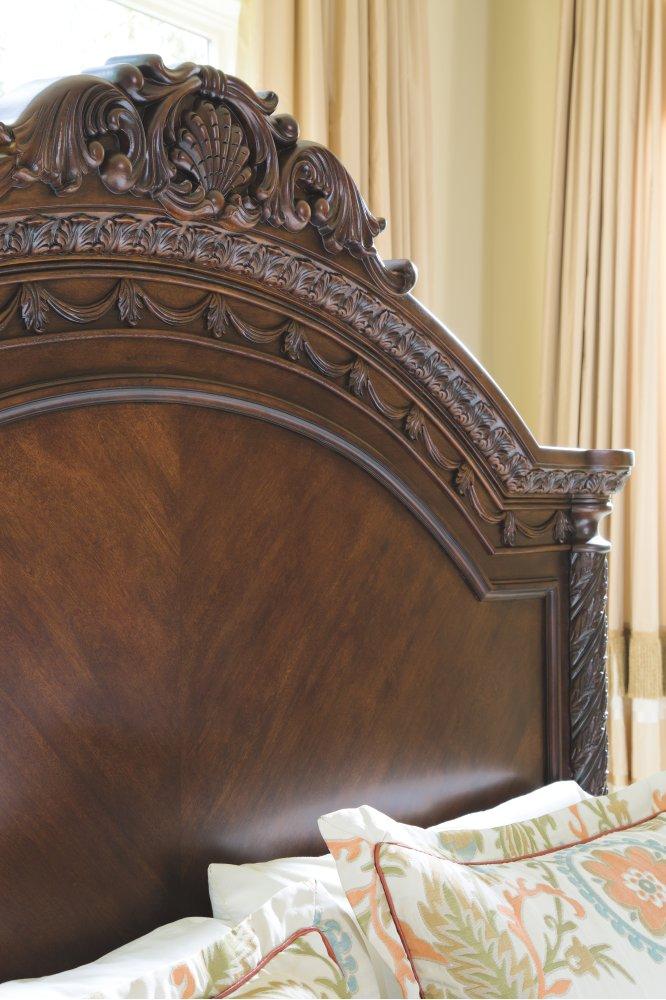 ASHLEY FURNITURE PKG005762 California King Panel Bed With Dresser