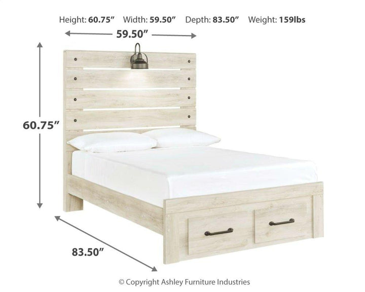 ASHLEY FURNITURE B192B33 Cambeck Full Panel Bed With 2 Storage Drawers