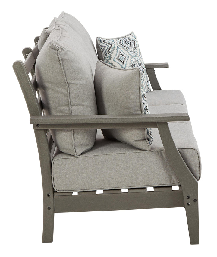 ASHLEY FURNITURE PKG011424 Outdoor Sofa With Coffee Table