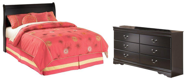 ASHLEY FURNITURE PKG002523 Full Sleigh Headboard With Dresser