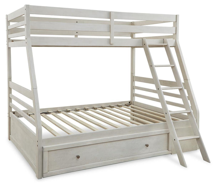 ASHLEY FURNITURE B742B16 Robbinsdale Twin Over Full Bunk Bed With Storage