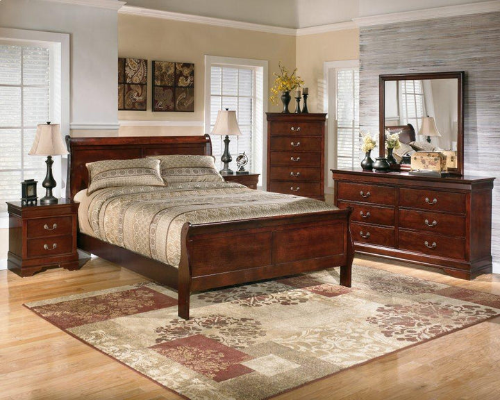 ASHLEY FURNITURE B376B9 Alisdair California King Sleigh Bed