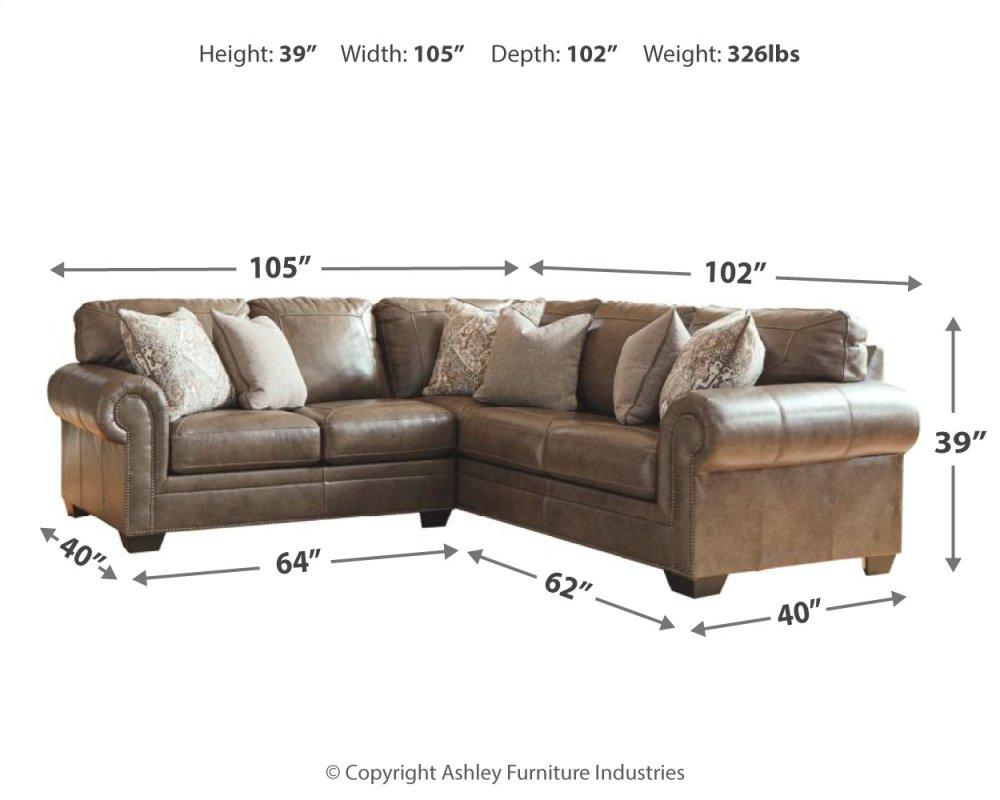 ASHLEY FURNITURE 58703S3 Roleson 2-piece Sectional