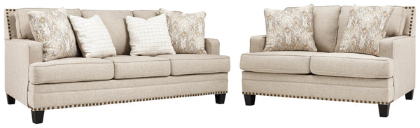 ASHLEY FURNITURE 15602U1 Claredon Sofa and Loveseat