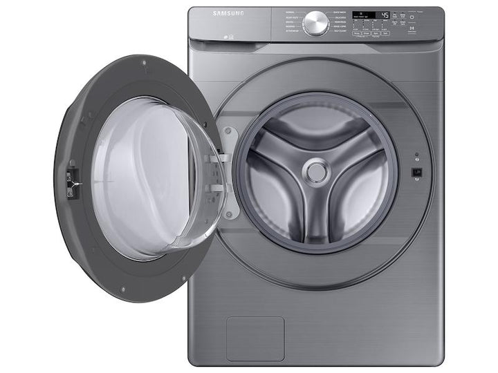 SAMSUNG WF45T6000AP 4.5 cu. ft. Front Load Washer with Vibration Reduction Technology+ in Platinum