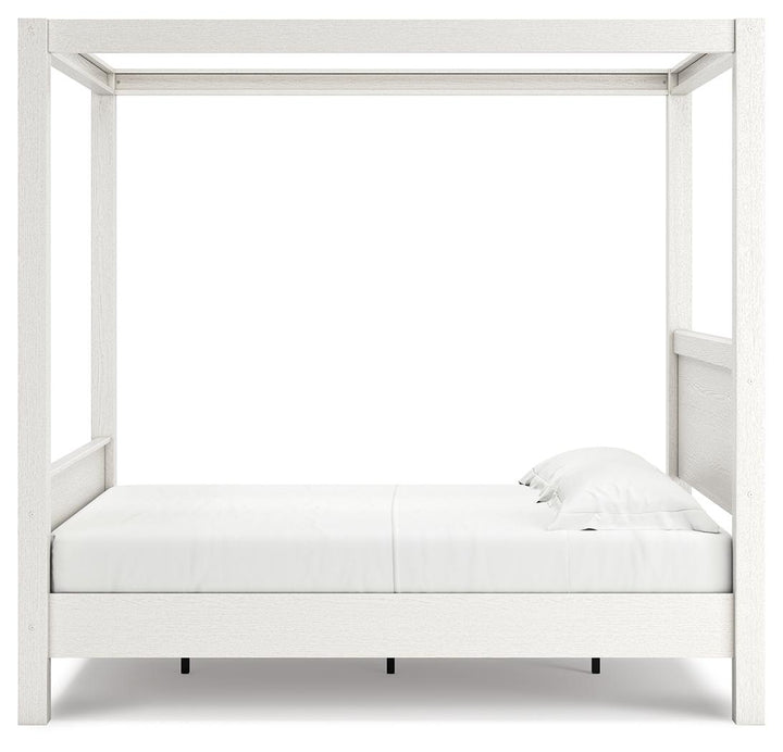 ASHLEY FURNITURE EB1024B8 Aprilyn Queen Canopy Bed
